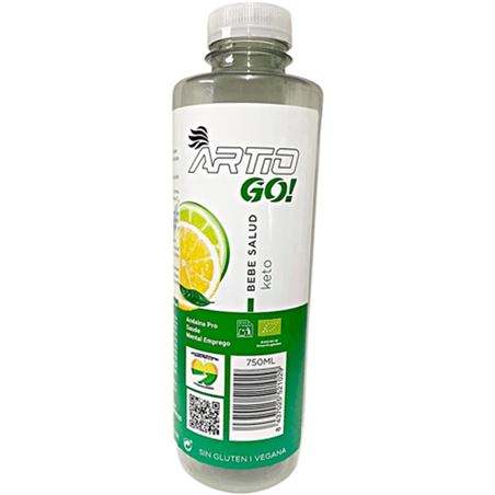 BEBIDA GO ARTIO 750 ML LIMA LIMON