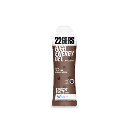 GEL ENERGÉTICO 226ERS CAFÉ ESPRESSO CON CAFEINA