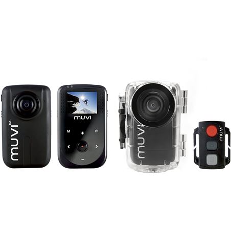 CAMARA VEHO MUVI 1080P (PACK COMPLETO)