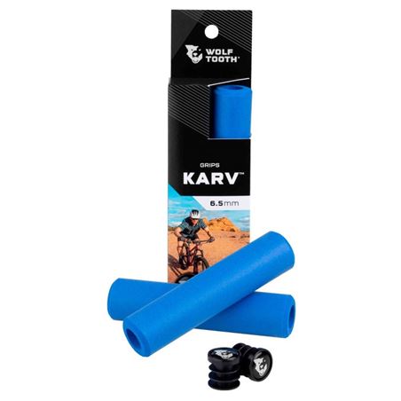 PUÑOS KARV 6.5MM GRIPS AZUL