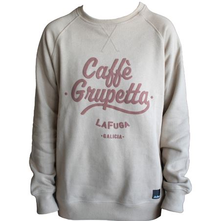 SUDADERA CREW NECK PREMIUM CAFFÈ GRUPETTA