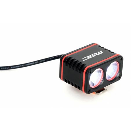 LUZ MSC DOBLE FOCO 2 LEDS CREE 1600 LM