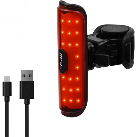 LUZ MSC RED OVAL 50 LM