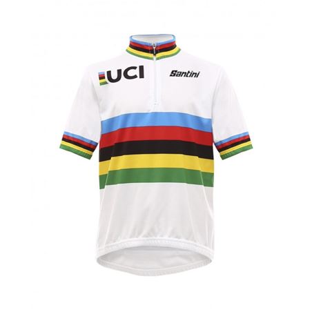 MAILLOT SANTINI UCI OFFICIAL NIÑO