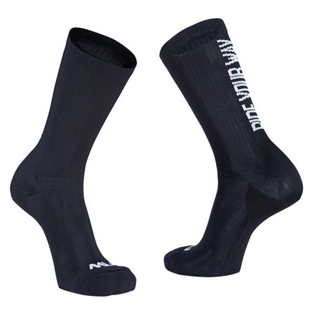 CALCETINES NORTHWAVE WAY RIDE YOUR NEGRO L