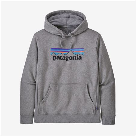 SUDADERA PATAGONIA P-L LOGO UPRISAL GRIS M